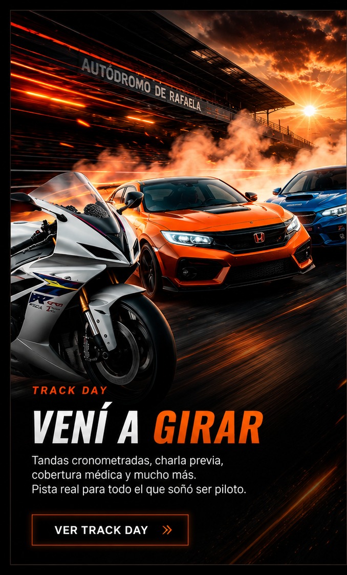 Track Day — Vení a girar